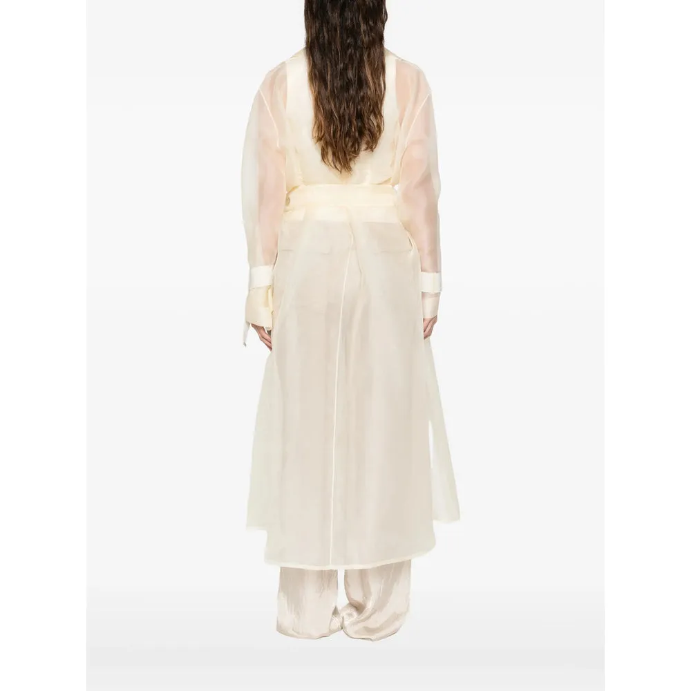 Beige Coat with Classic Lapels sold by Lord & Taylor product image thumbnail 4