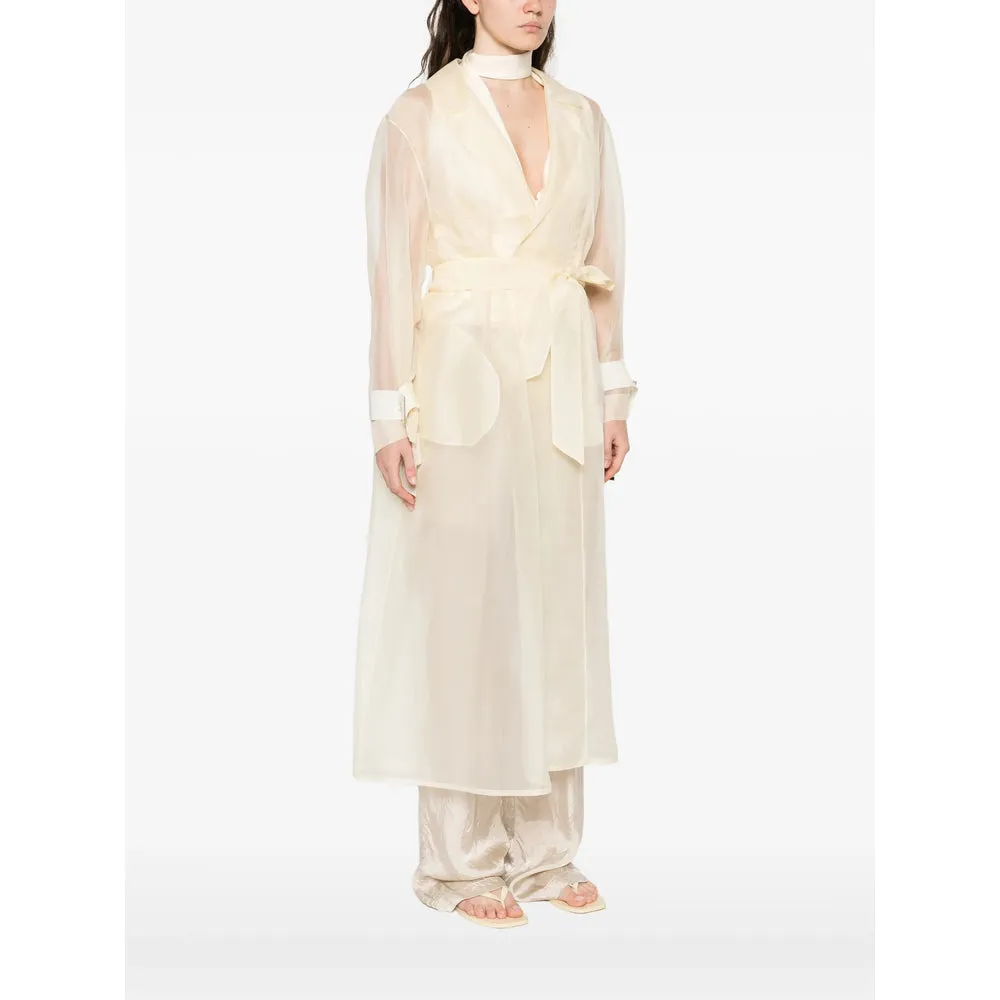 Beige Coat with Classic Lapels sold by Lord & Taylor product image thumbnail 3