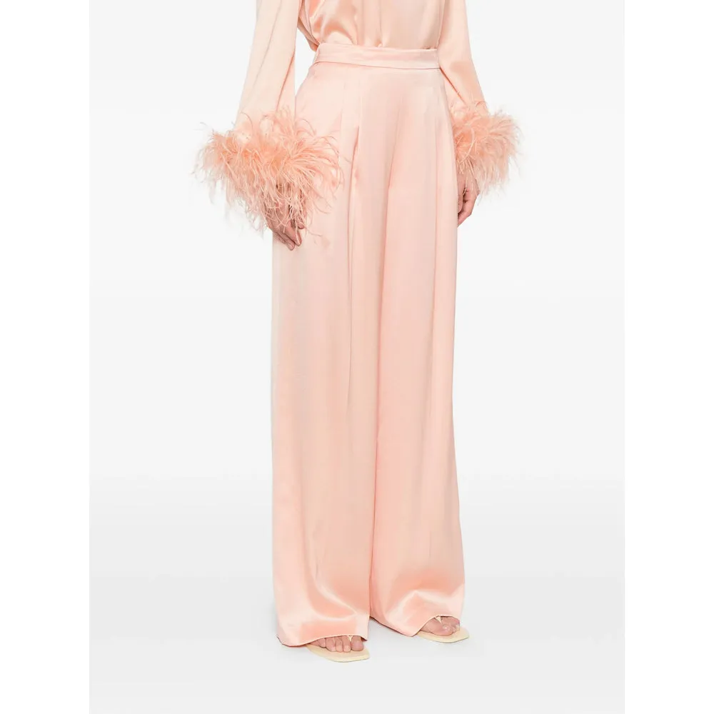 Wide-Leg Trousers Pink sold by Lord & Taylor product image thumbnail 4