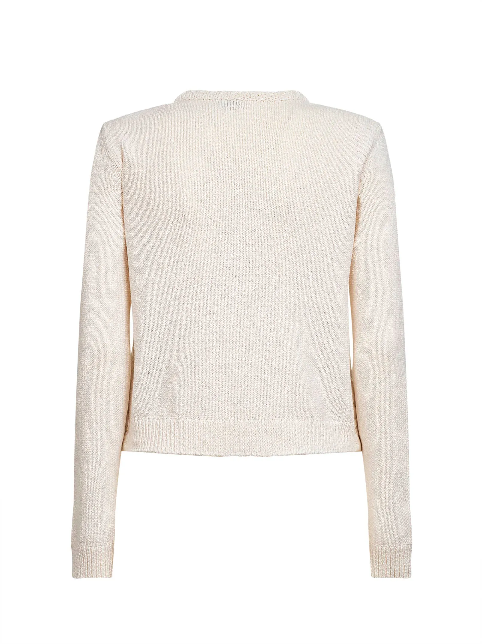 Cardigan Quilted Padded Ivory sold by Lord & Taylor product image thumbnail 2