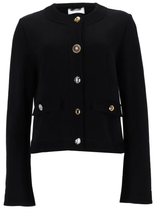 Cardigan with Buttons made by Moschino