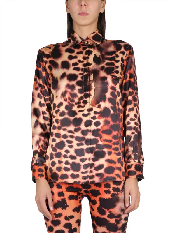 Animal Print Shirt made by Roberto Cavalli
