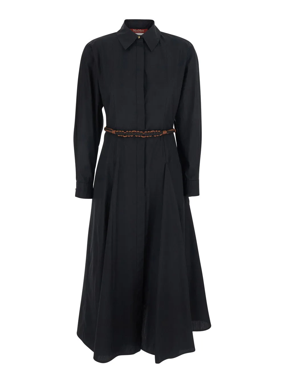Dress Long Cotton Black sold by Lord & Taylor