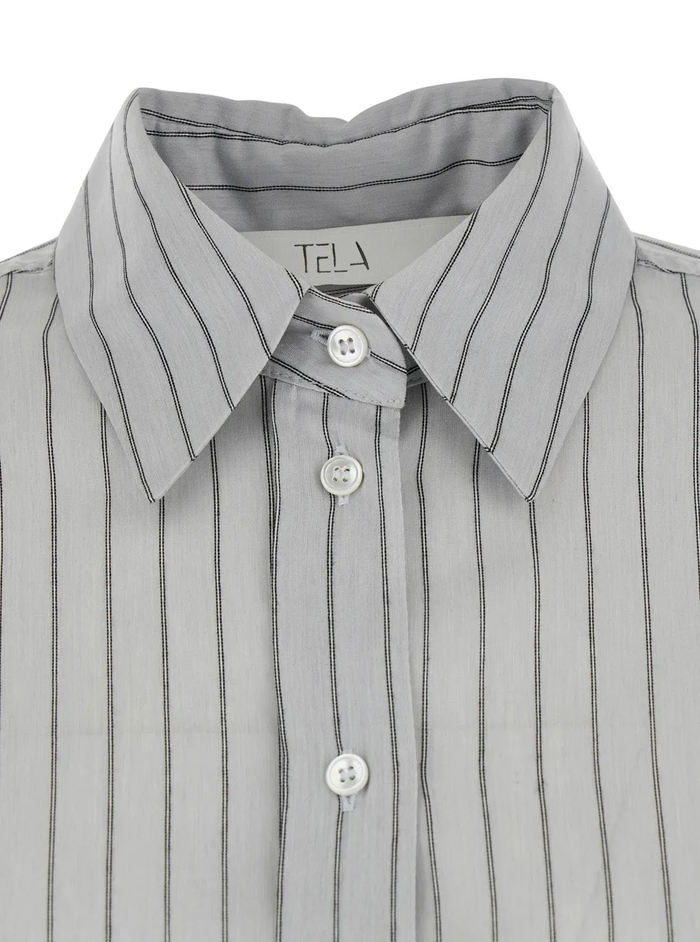 Shirt Lyocell-Silk Grey sold by Lord & Taylor product image thumbnail 2