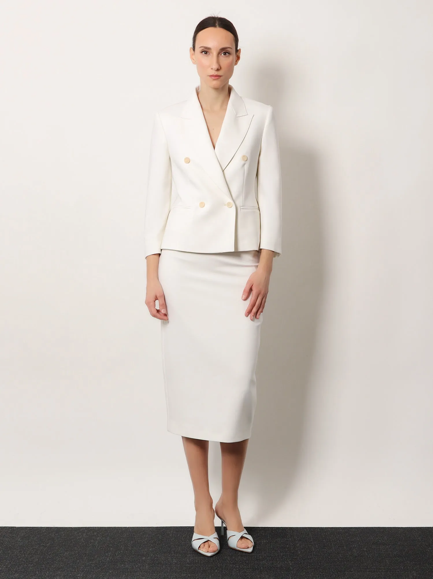 Stretch Virgin Wool Blazer sold by Lord & Taylor product image thumbnail 5