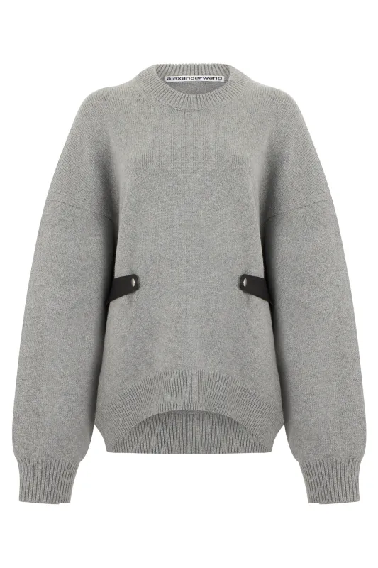 Sweater Heather Grey made by Alexander Wang