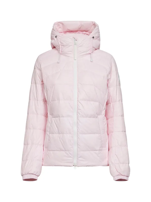 Pink Hooded Jacket made by Canada Goose