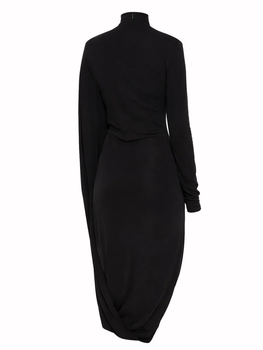 Asymmetrical Dress in Black sold by Lord & Taylor product image thumbnail 2