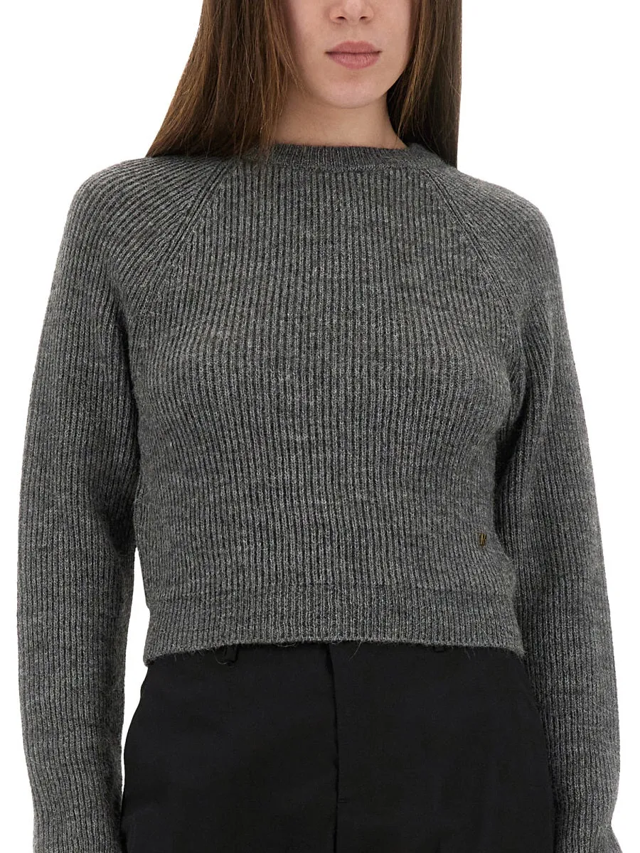 Cropped Shirt in Grey sold by Lord & Taylor product image thumbnail 3