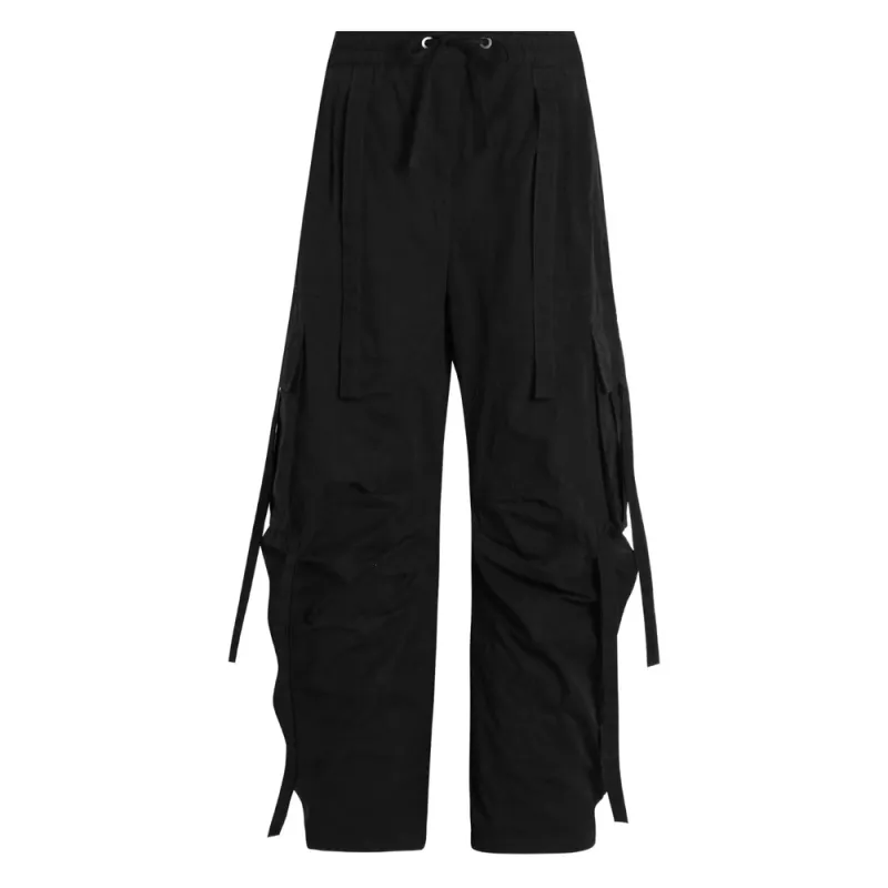 Tapered Cargo Trousers Black made by Dolce & Gabanna