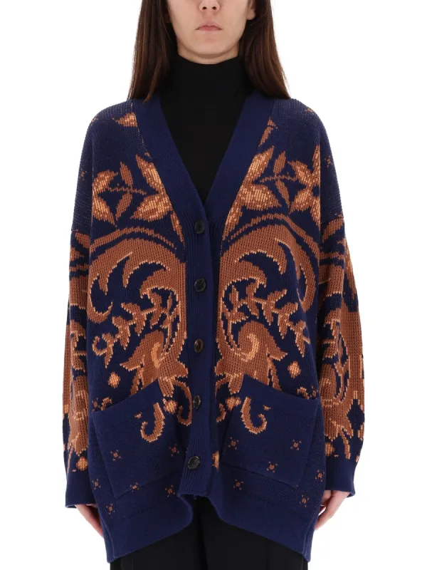 Wool Cardigan made by Etro