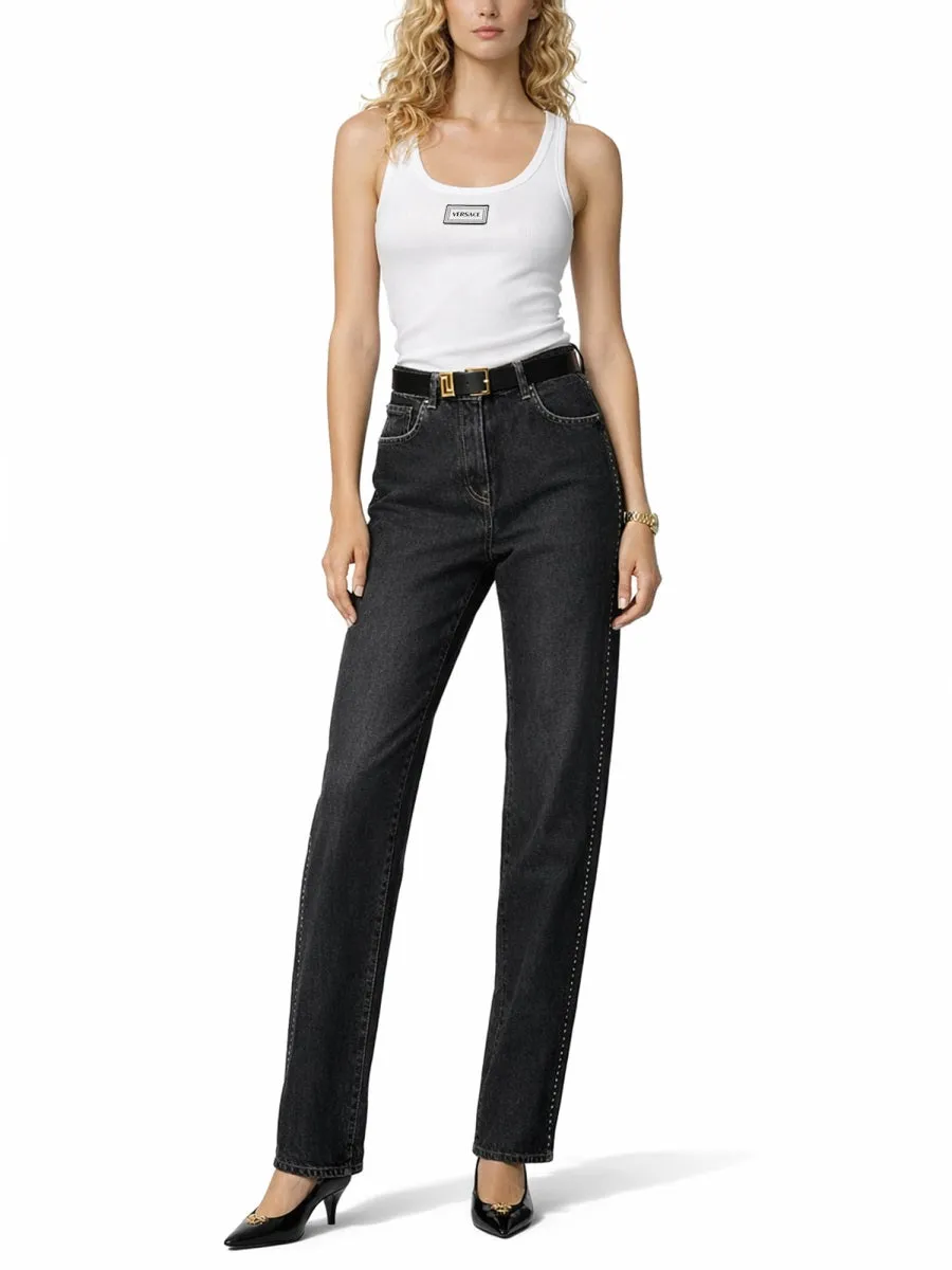 Tank Top with Logo White sold by Lord & Taylor product image thumbnail 3