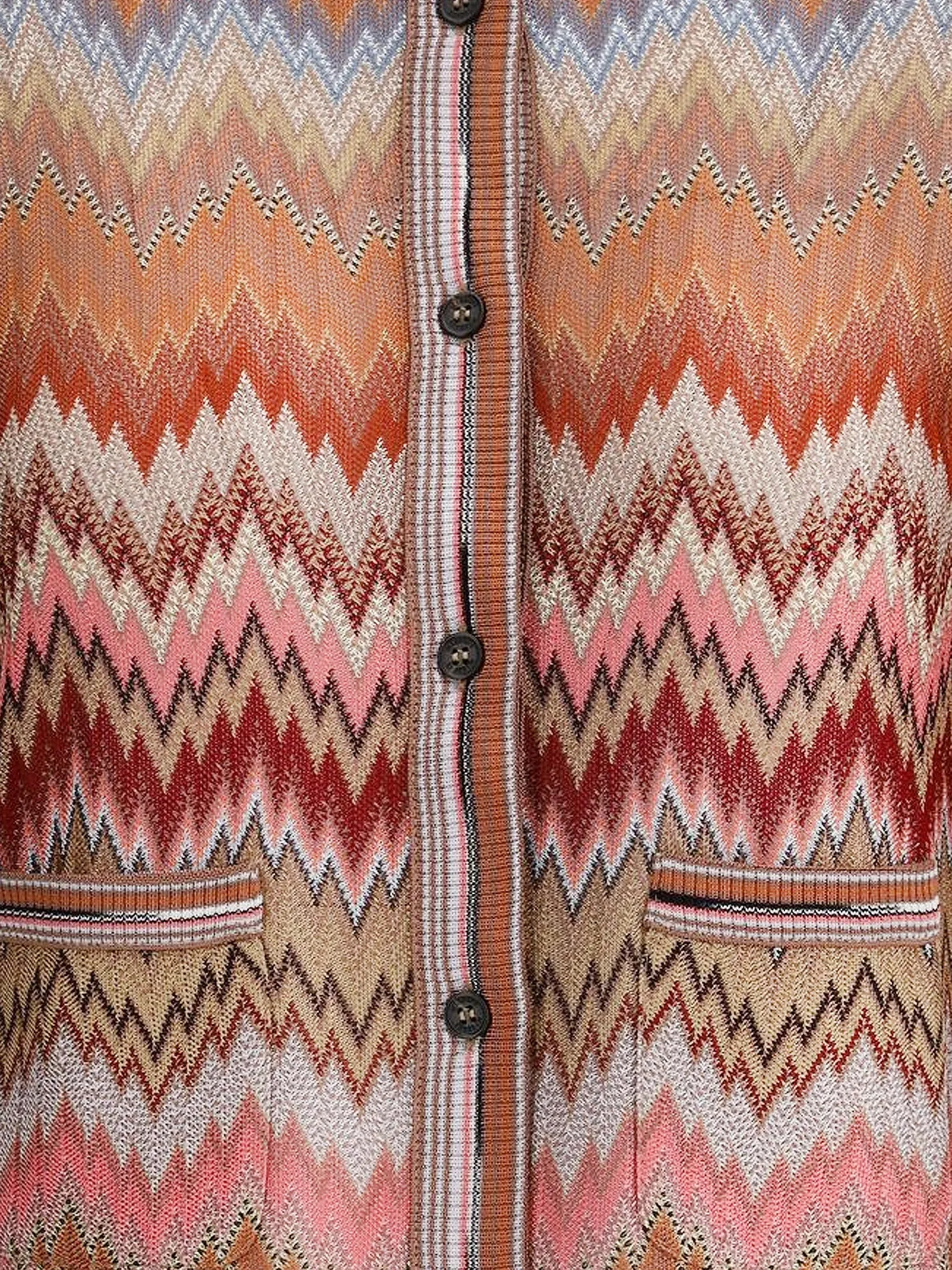 Viscose Cardigan with Chevron Pattern sold by Lord & Taylor product image thumbnail 3