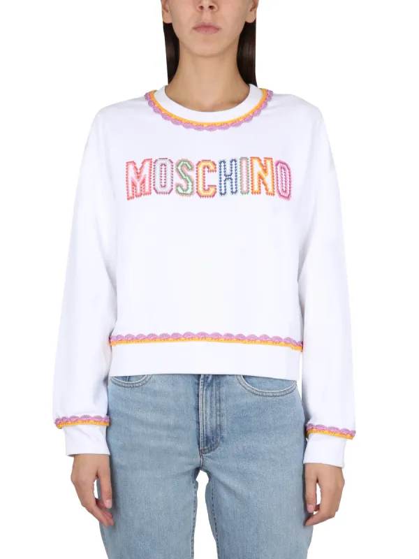 Crewneck Sweatshirt made by Moschino