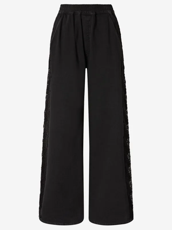 Denim Trousers Black made by Pinko
