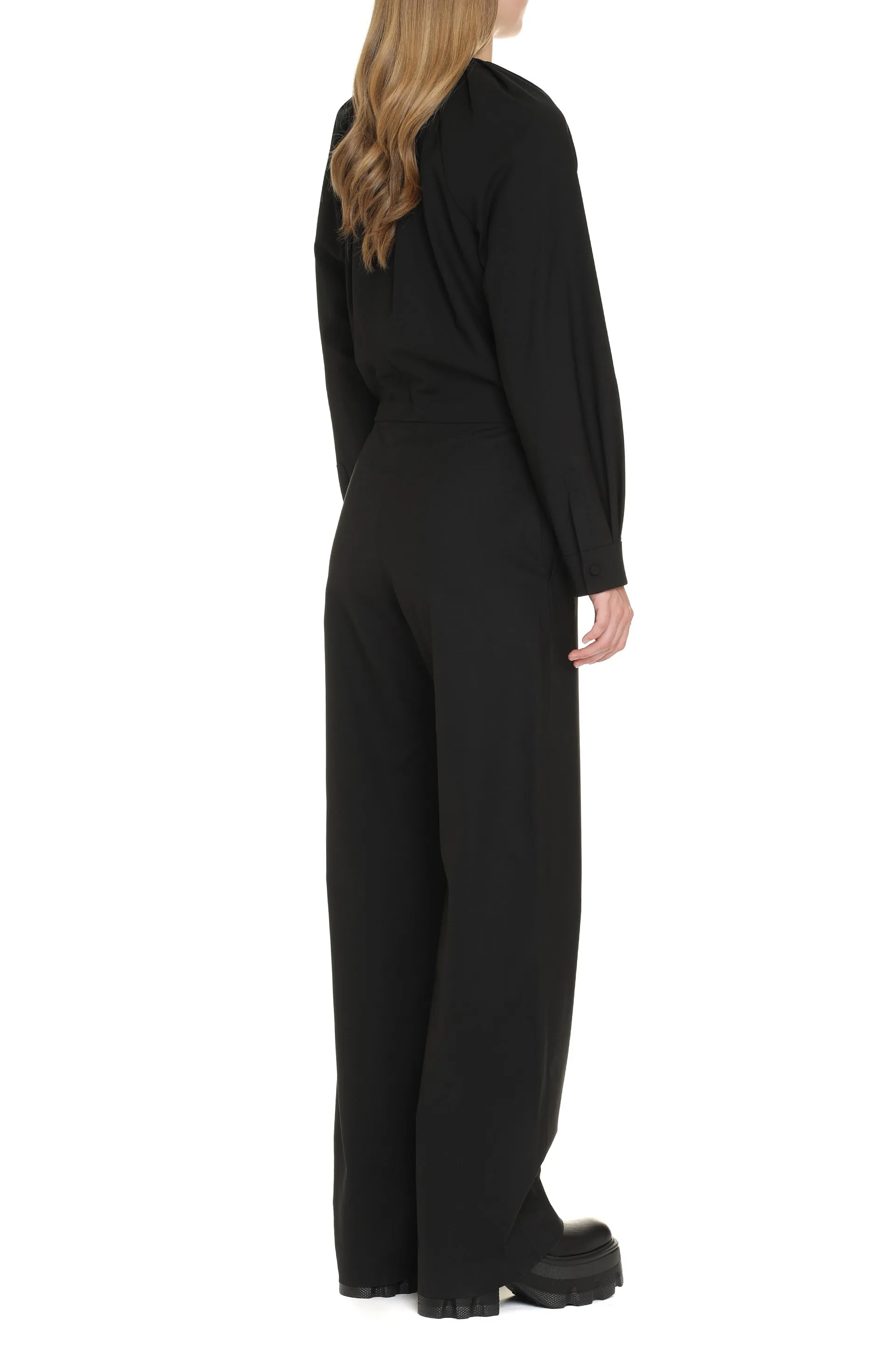 Wool Jumpsuit with Bow Fastening sold by Lord & Taylor product image thumbnail 4