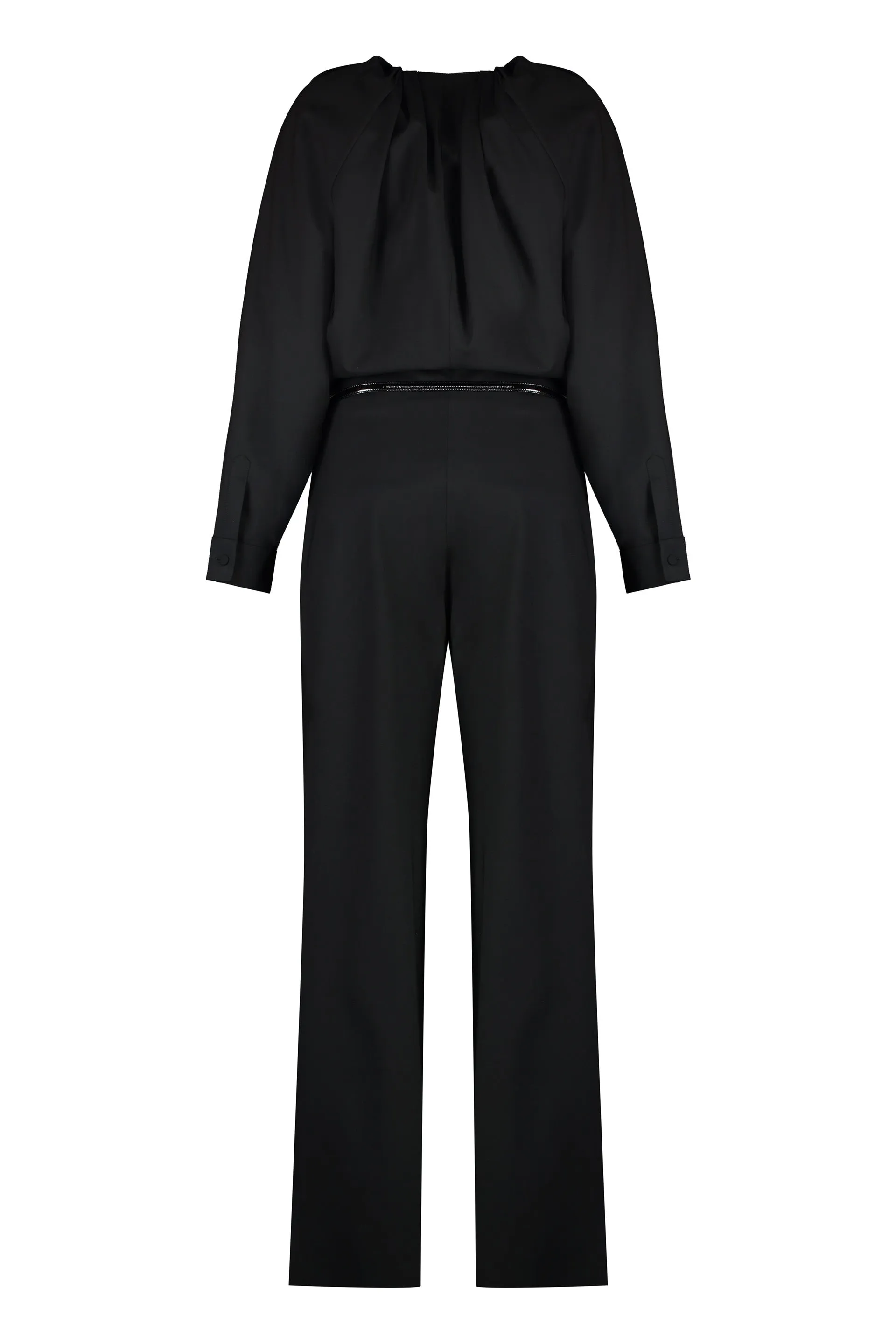 Wool Jumpsuit with Bow Fastening sold by Lord & Taylor product image thumbnail 2
