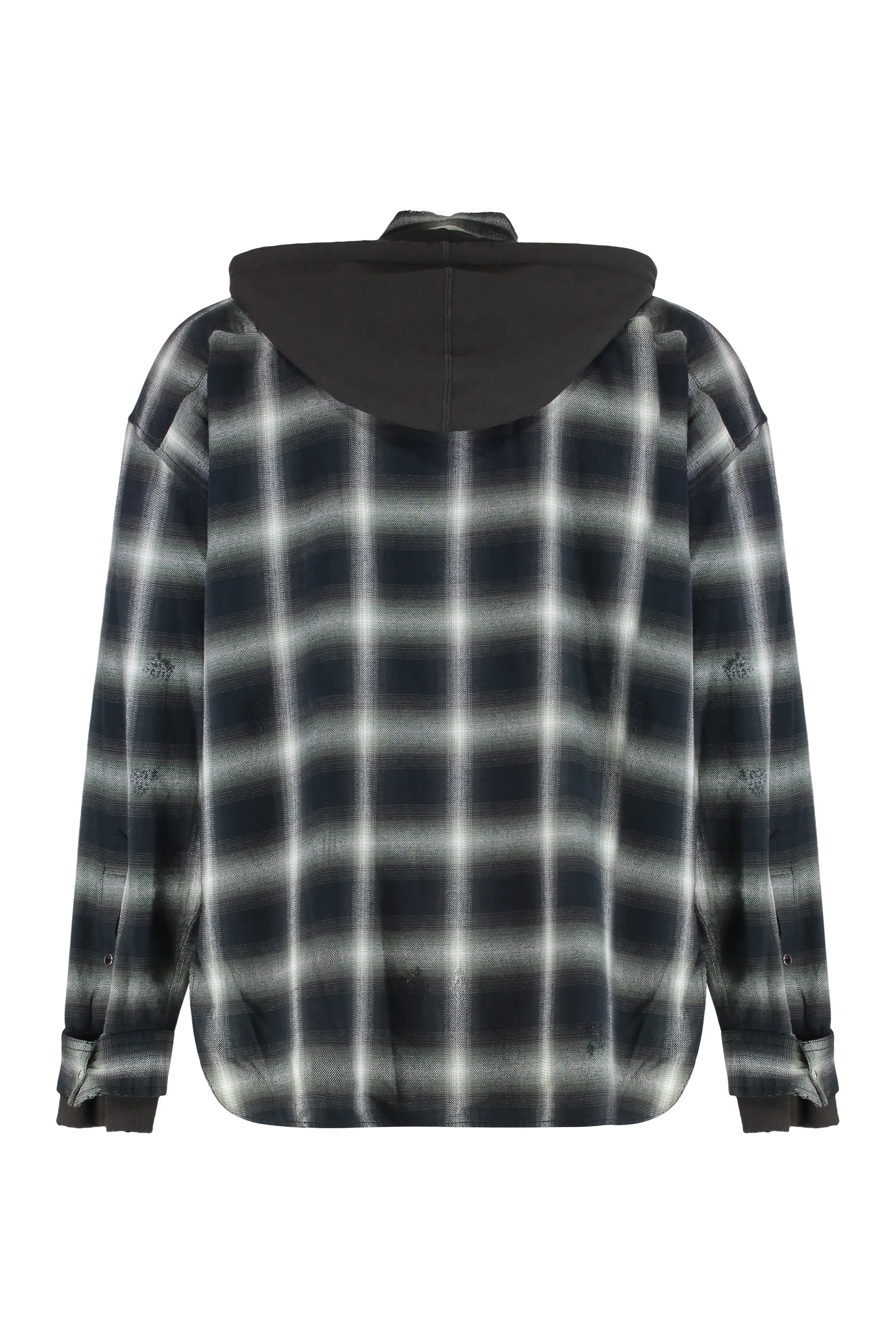 Checked Shirt with Hood sold by Lord & Taylor product image thumbnail 2