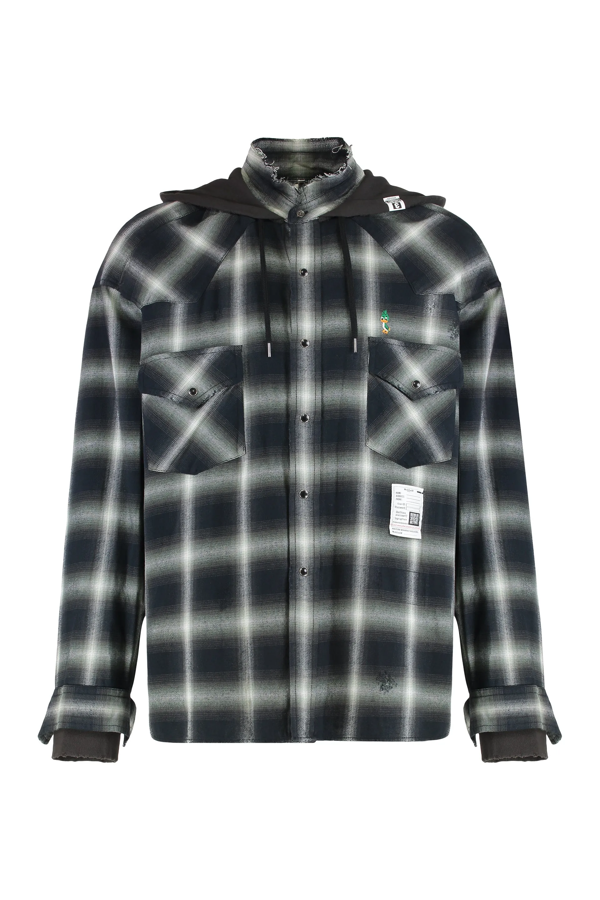 Checked Shirt with Hood sold by Lord & Taylor