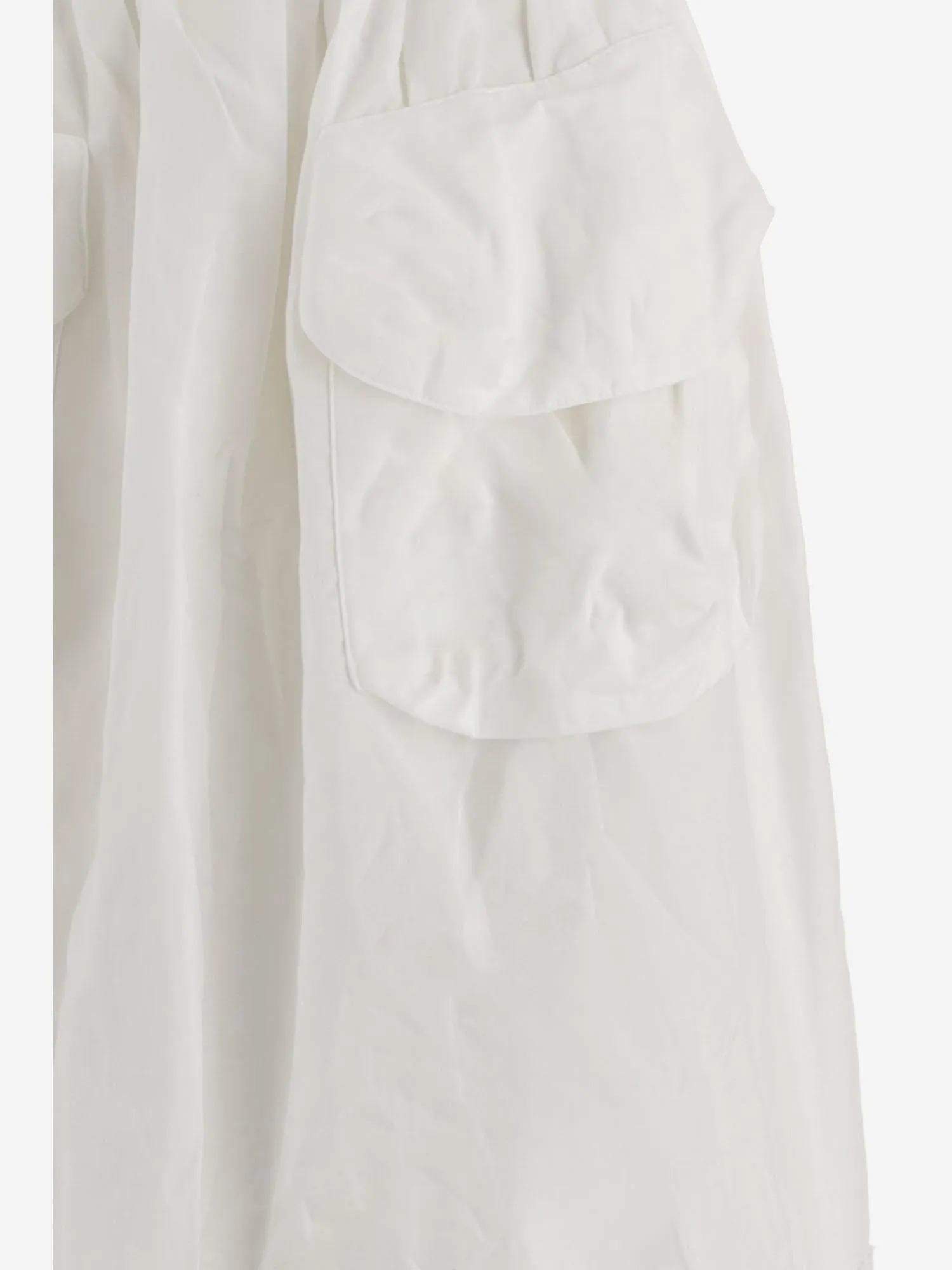 Cotton and Linen Skirt with Front Pockets sold by Lord & Taylor product image thumbnail 3