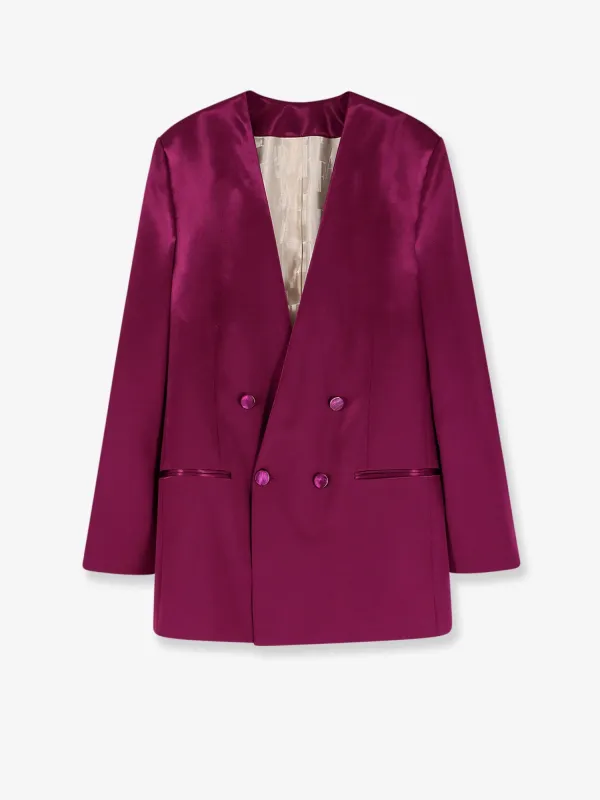Satin Blazer made by Alberta Ferretti