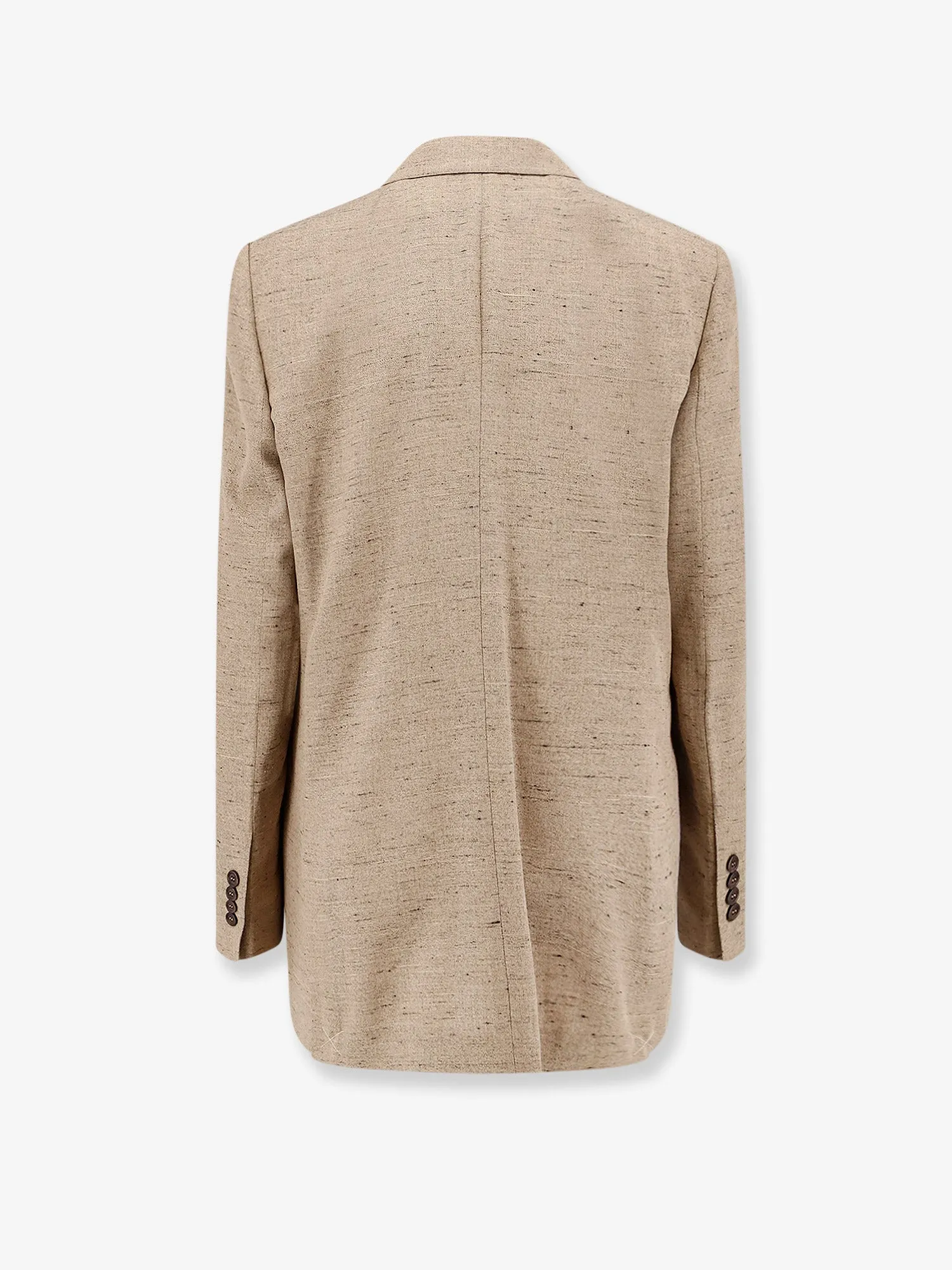 Blazer Beige Viscose-Linen sold by Lord & Taylor product image thumbnail 2