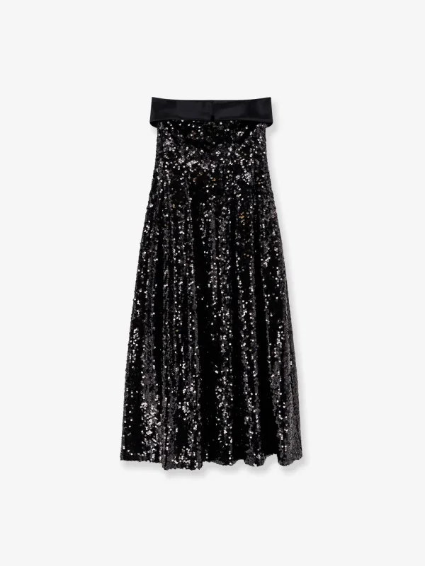 Dress with Sequins made by Alberta Ferretti