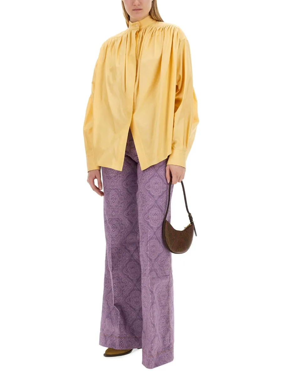 Cotton Poplin Blouse sold by Lord & Taylor product image thumbnail 4