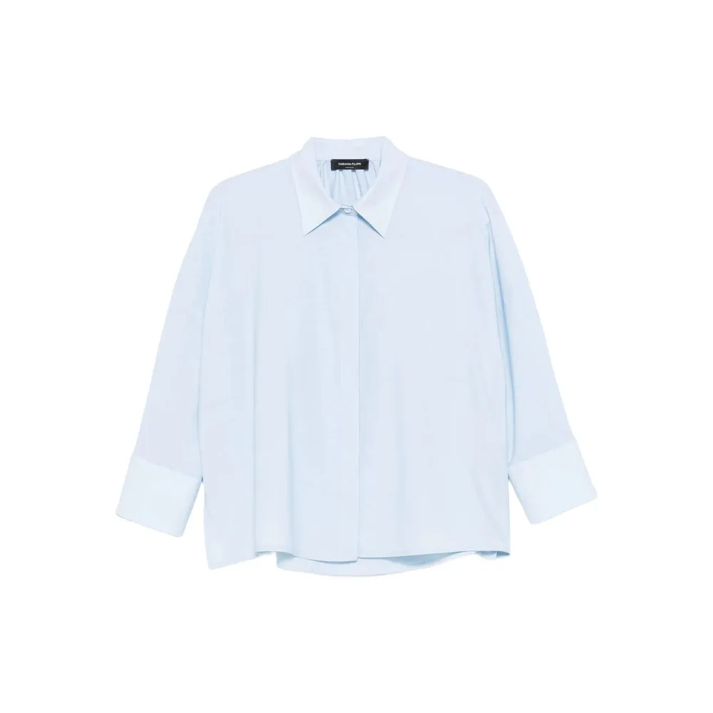 Light Blue Concealed Button Fastening Shirt sold by Lord & Taylor