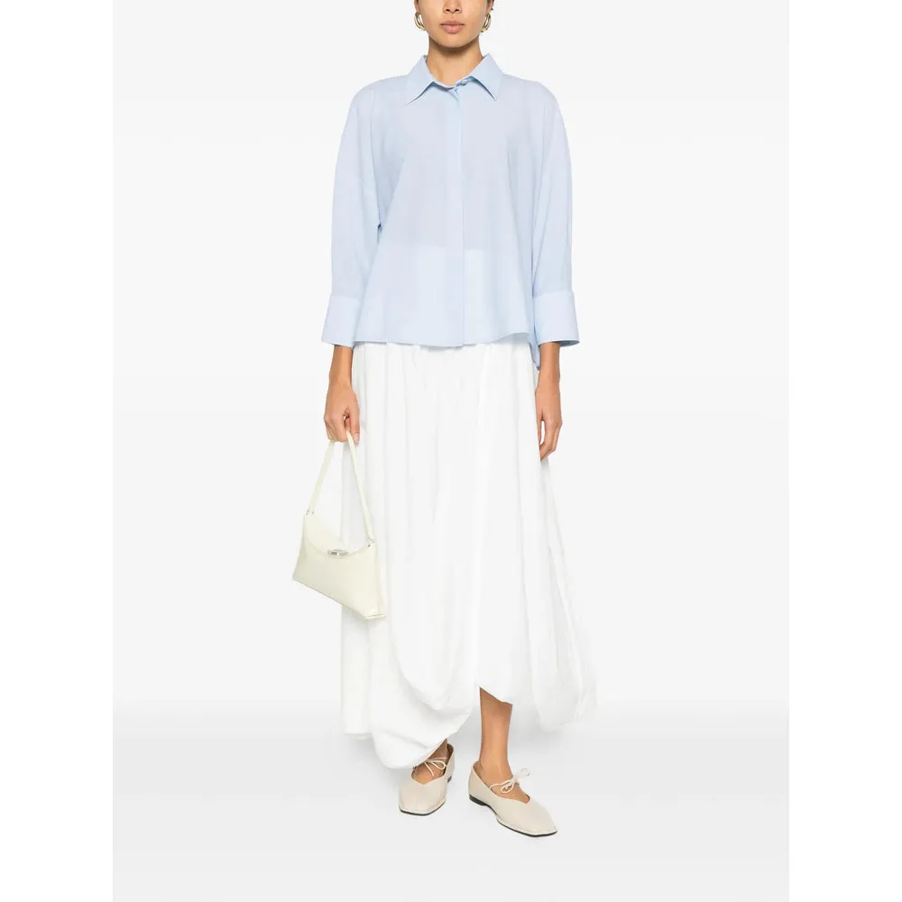 Light Blue Concealed Button Fastening Shirt sold by Lord & Taylor product image thumbnail 5