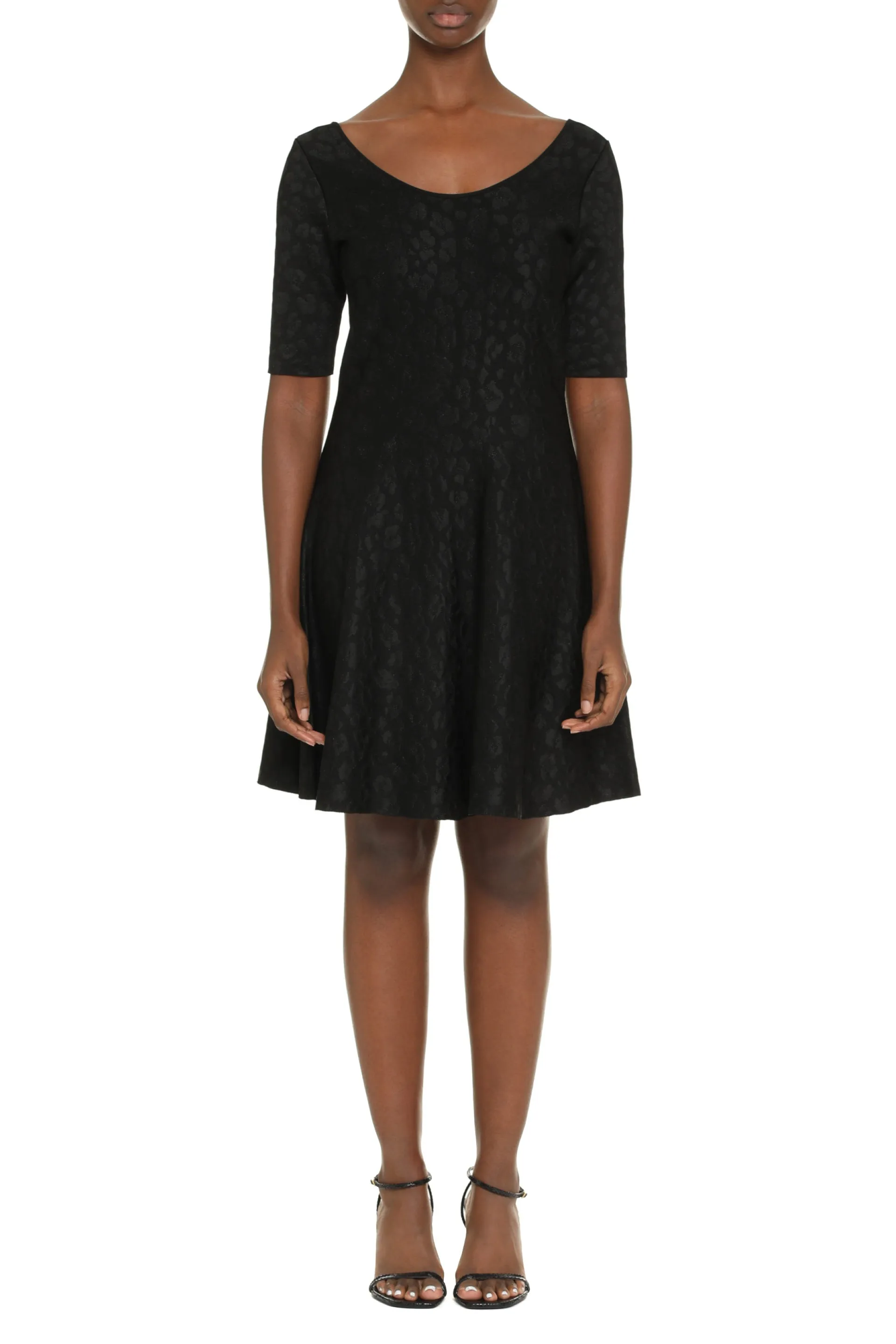 Jacquard Knit Mini-Dress sold by Lord & Taylor product image thumbnail 3