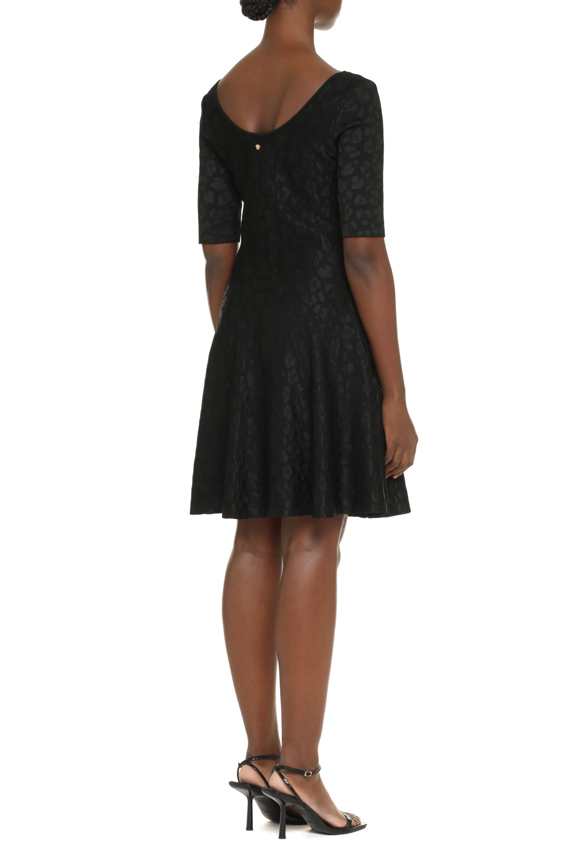 Jacquard Knit Mini-Dress sold by Lord & Taylor product image thumbnail 4
