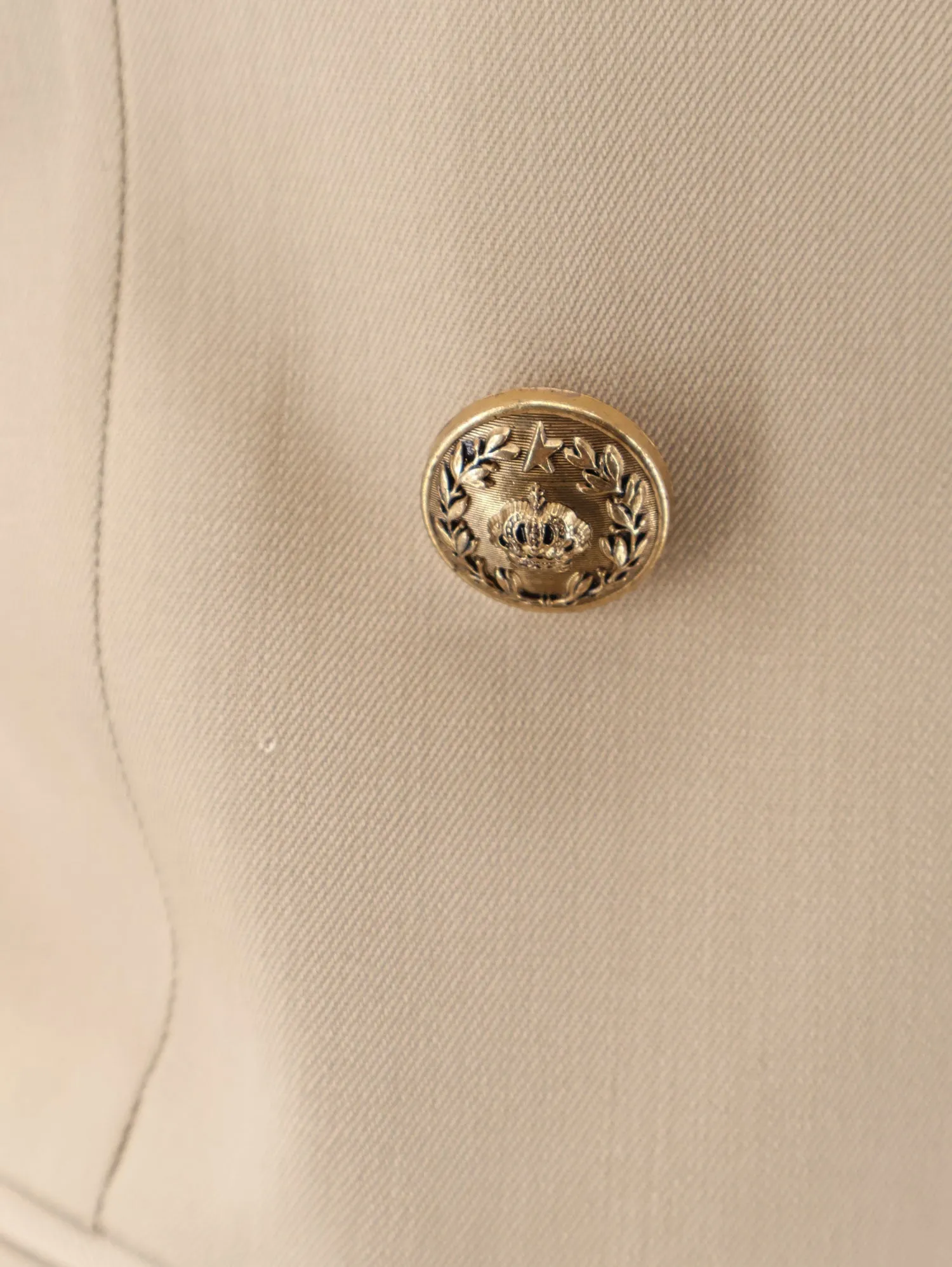 Blazer Virgin Wool Beige sold by Lord & Taylor product image thumbnail 3