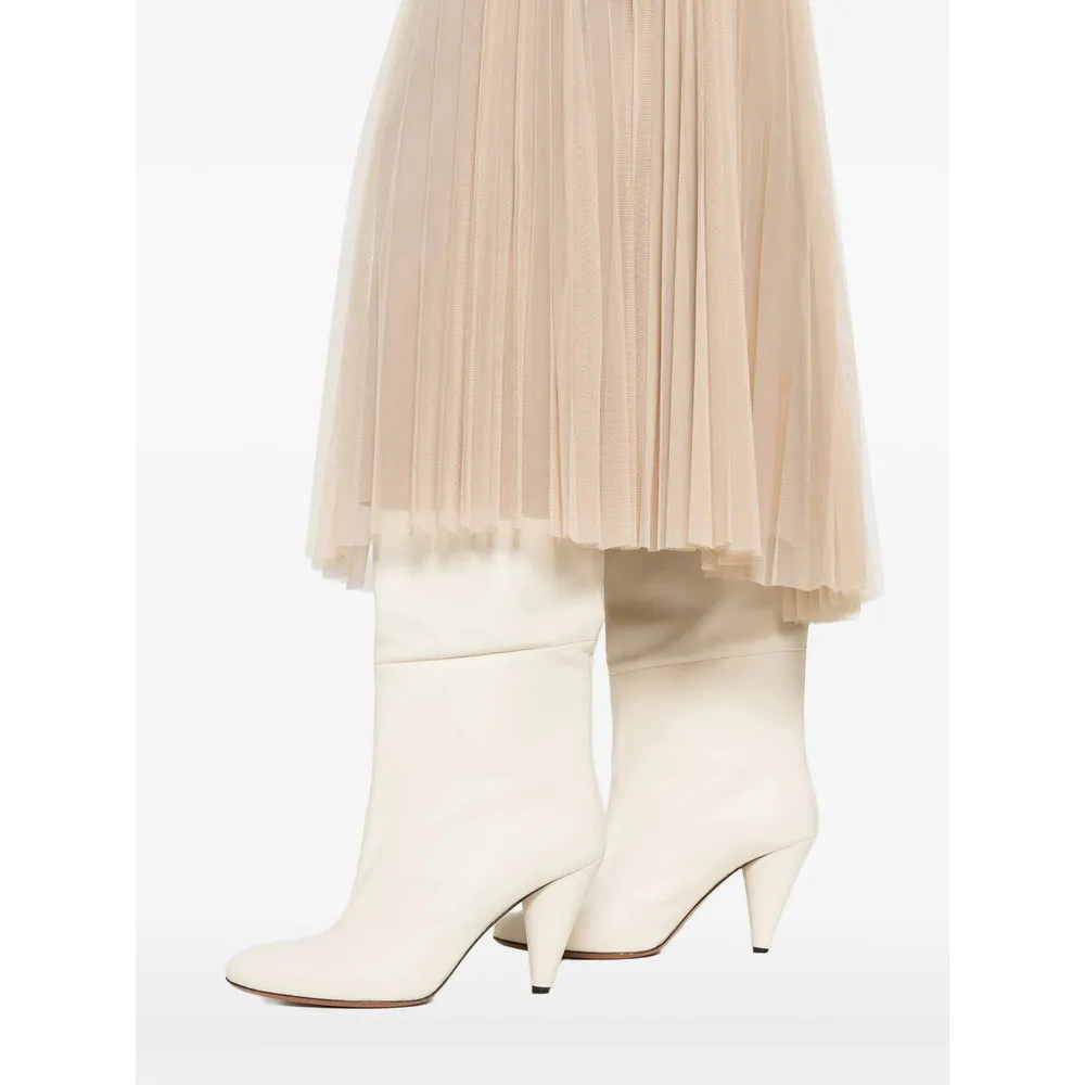 Pleated Skirt with Tulle Overlay sold by Lord & Taylor product image thumbnail 5