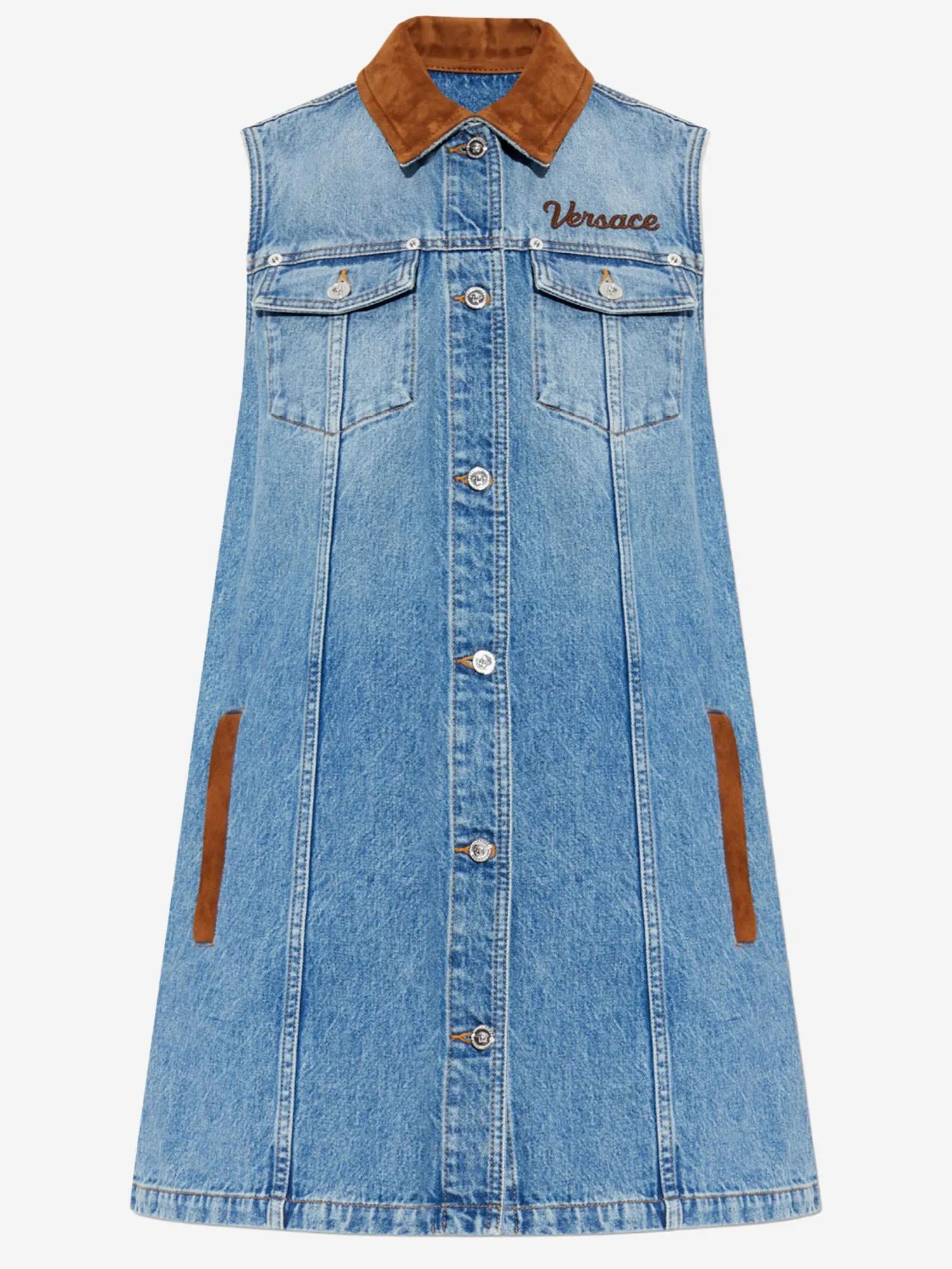 Cotton Denim Dress with Logo sold by Lord & Taylor