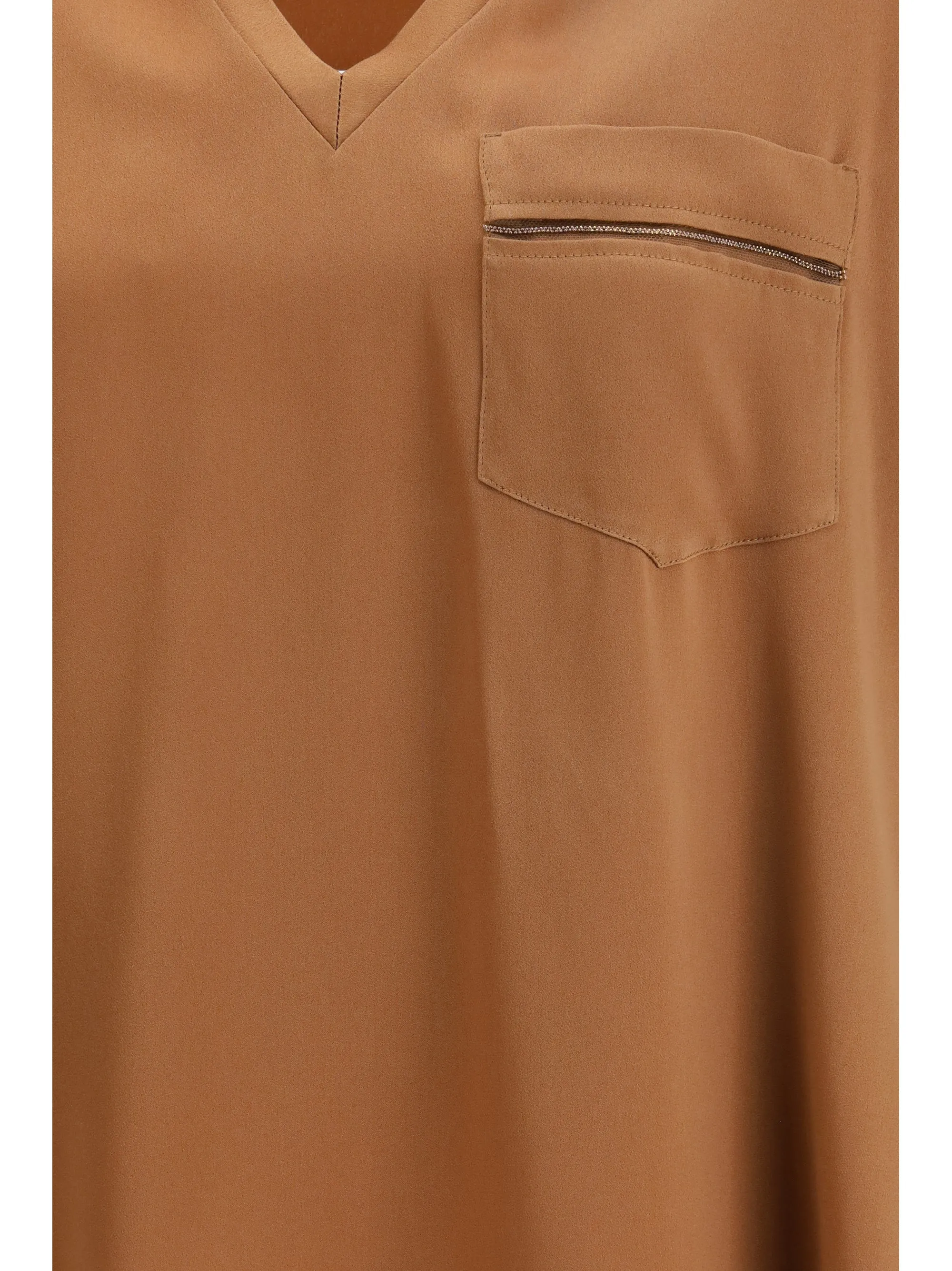 Short-Sleeved T-Shirt with V-Neck sold by Lord & Taylor product image thumbnail 3