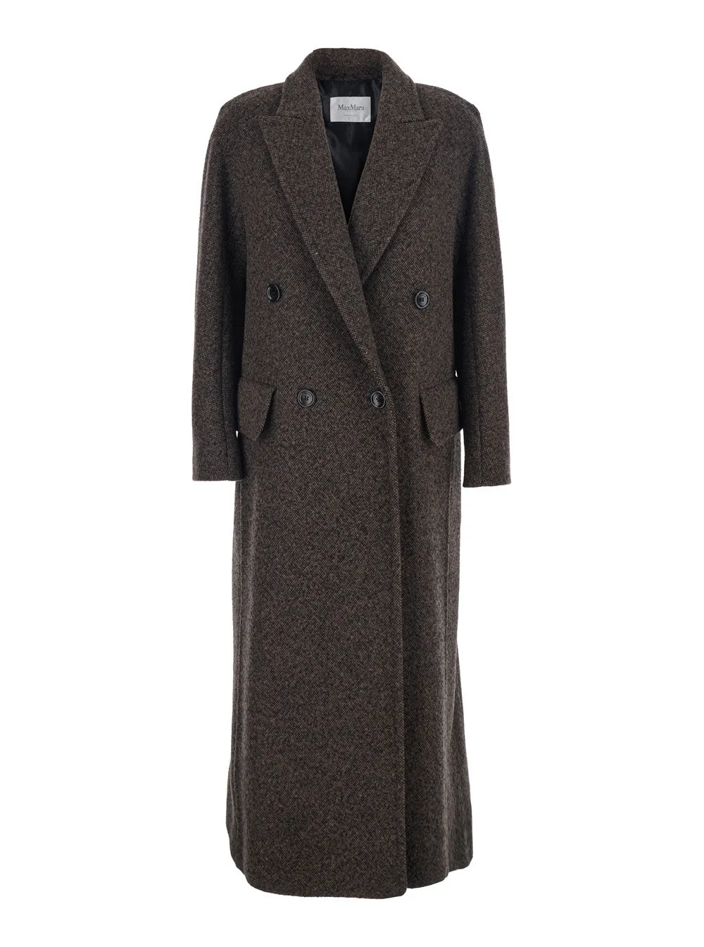 Brown Double-Breasted Coat with Peak Revers sold by Lord & Taylor