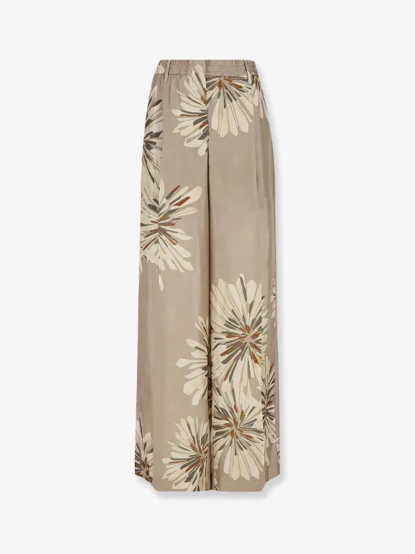 Silk Trousers made by Brunello Cucinelli