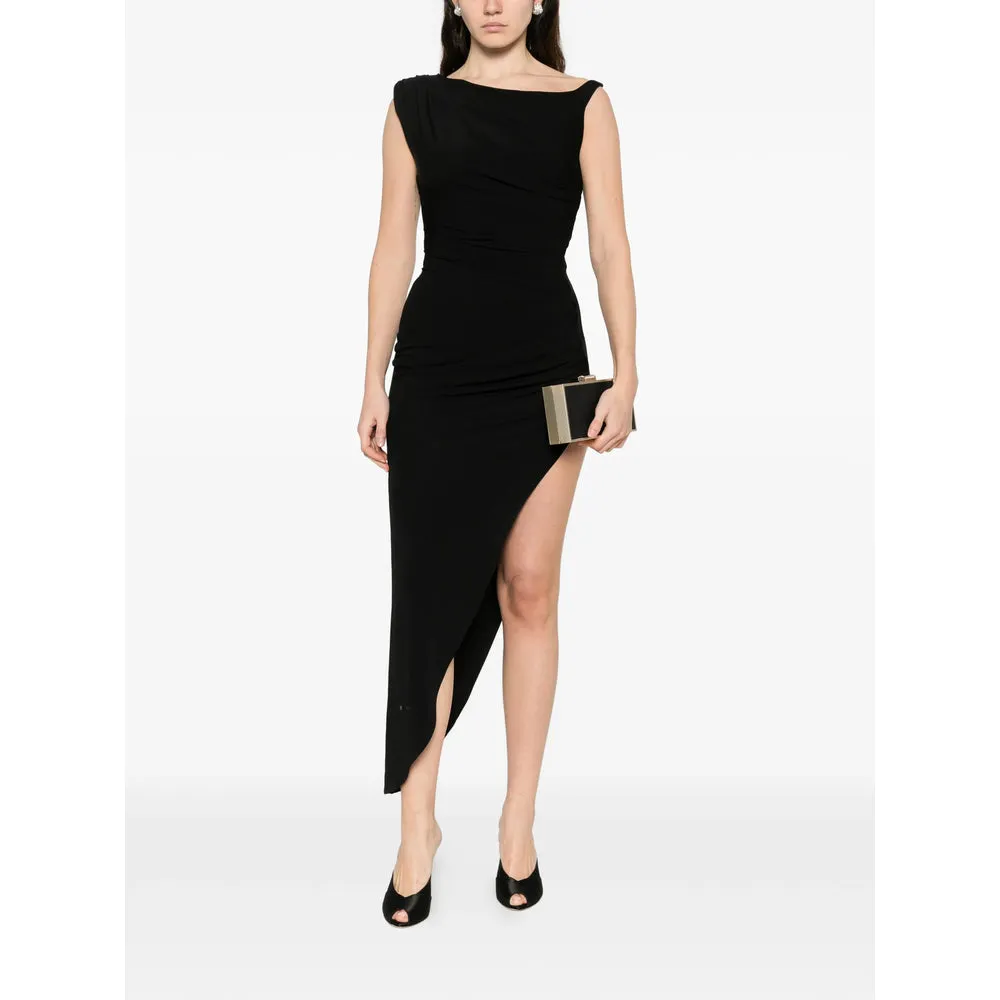 Asymmetrical Hem Dress with Draped Detail sold by Lord & Taylor product image thumbnail 4