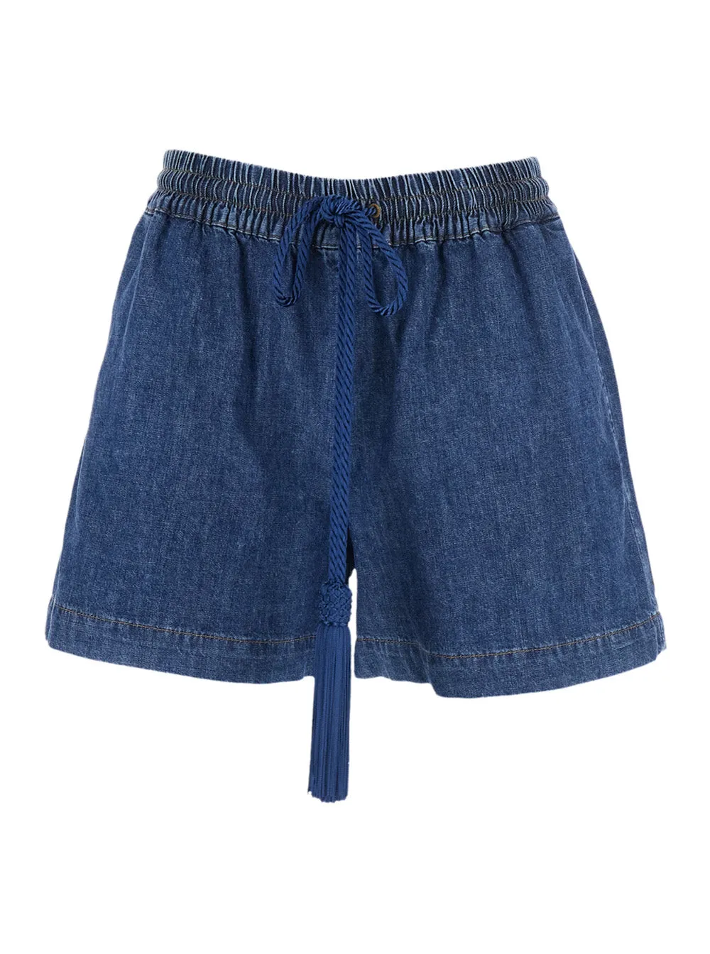Shorts — Blue Cotton sold by Lord & Taylor