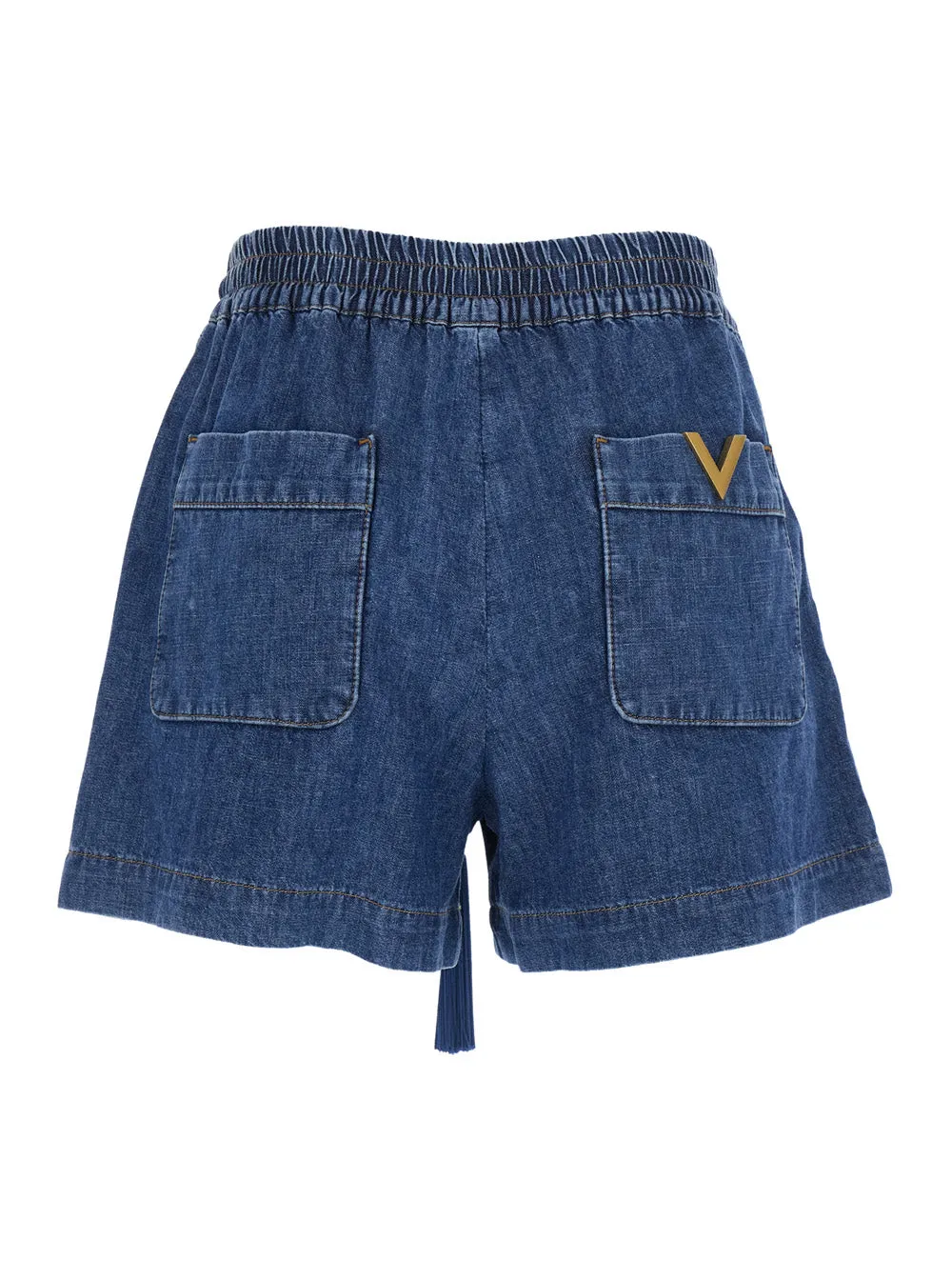 Shorts — Blue Cotton sold by Lord & Taylor product image thumbnail 2