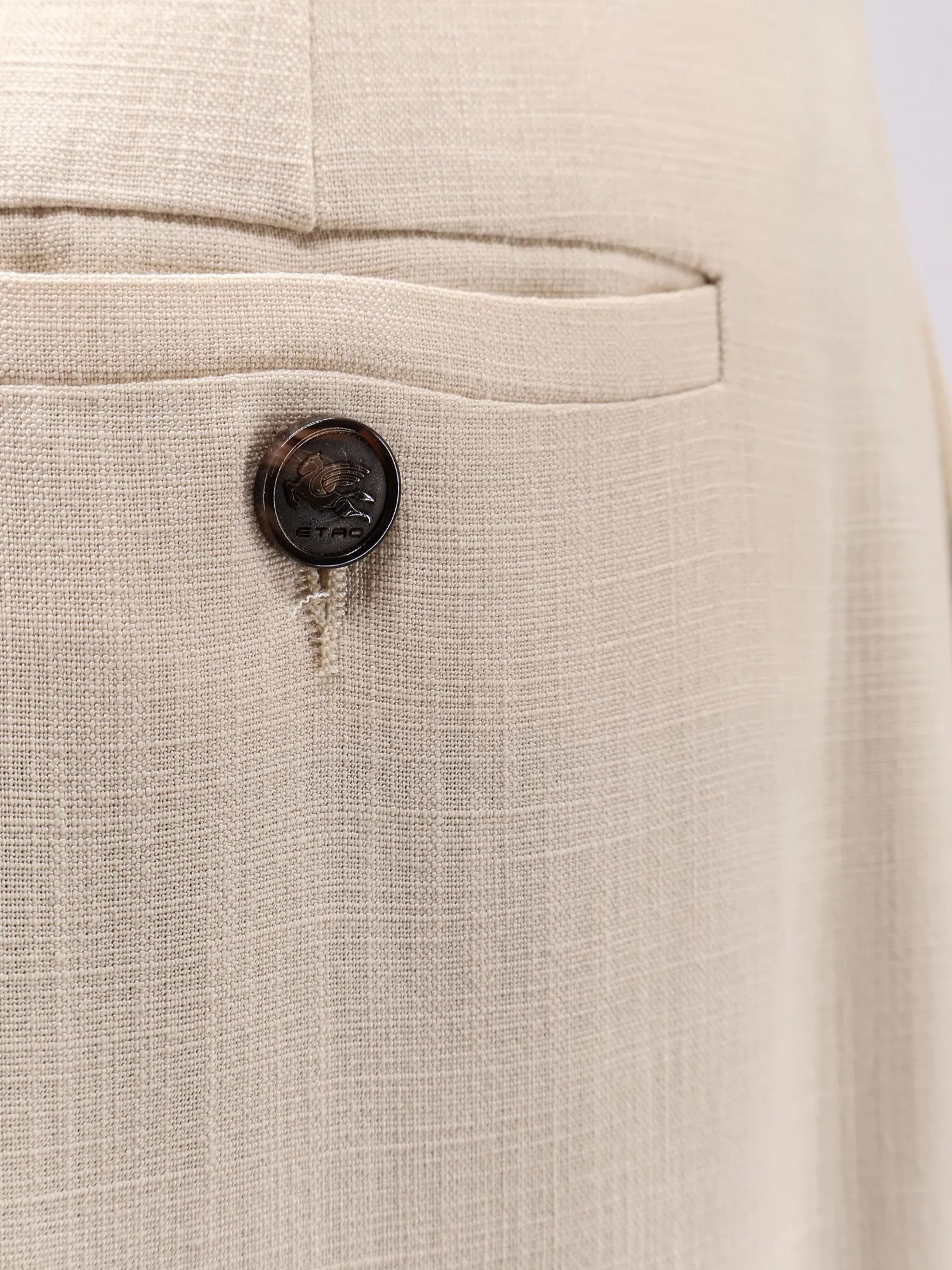 Trousers Viscose Beige sold by Lord & Taylor product image thumbnail 3