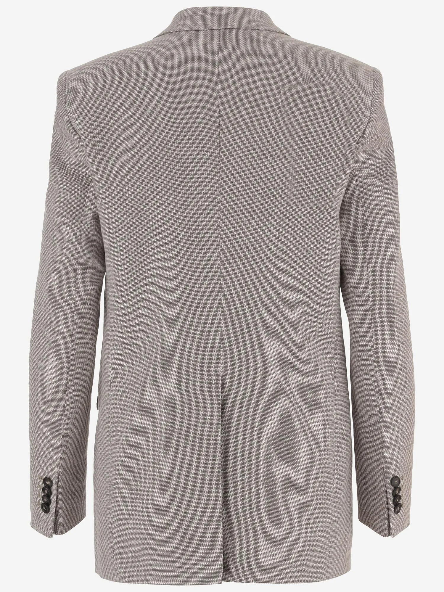 Jacket Double-Breasted Linen-Cotton Beige sold by Lord & Taylor product image thumbnail 2