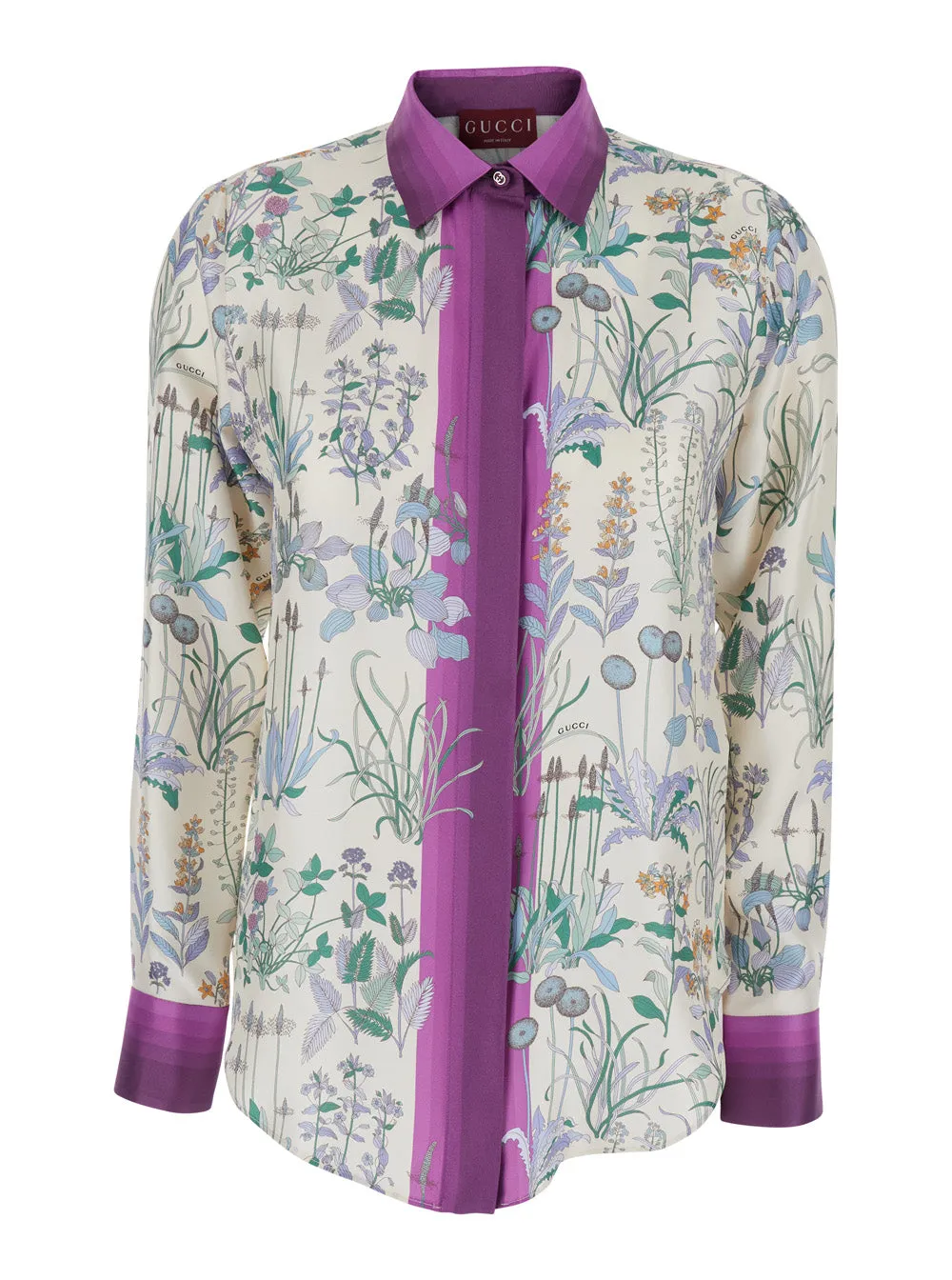 Shirt, Multicolour Silk sold by Lord & Taylor