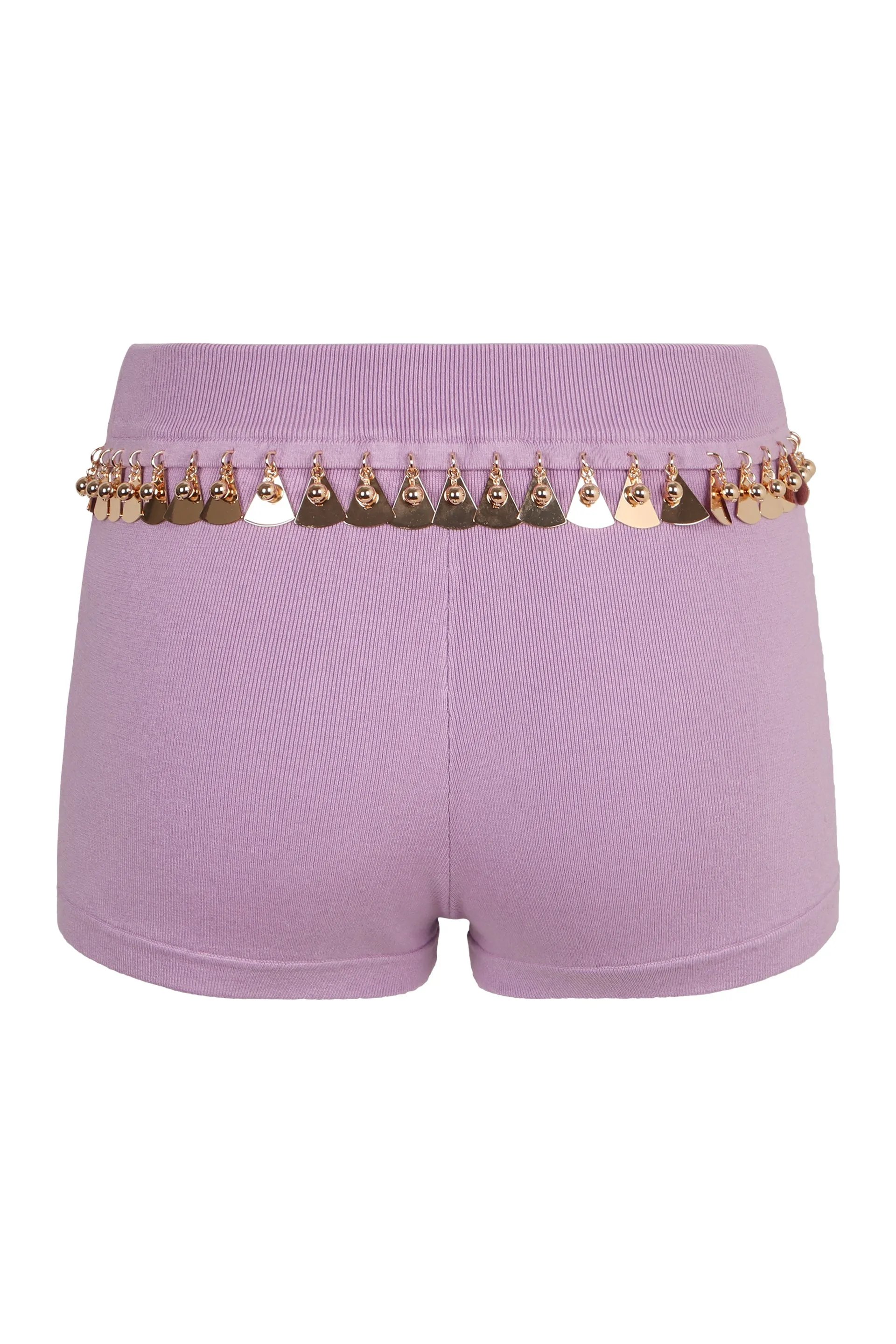 Knitted Shorts with Sequin Embellishments sold by Lord & Taylor product image thumbnail 2