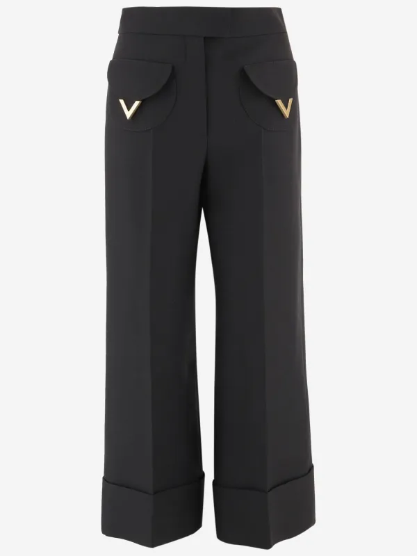 Wool and Silk Trousers made by Valentino