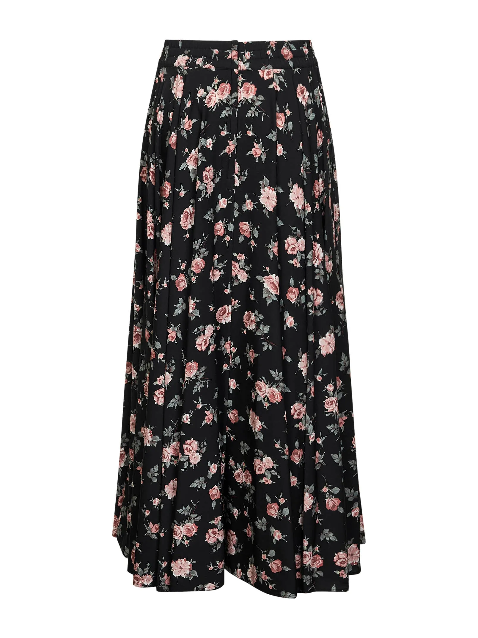 Vintage Rose Printed Charmeuse Long Full Skirt sold by Lord & Taylor product image thumbnail 2