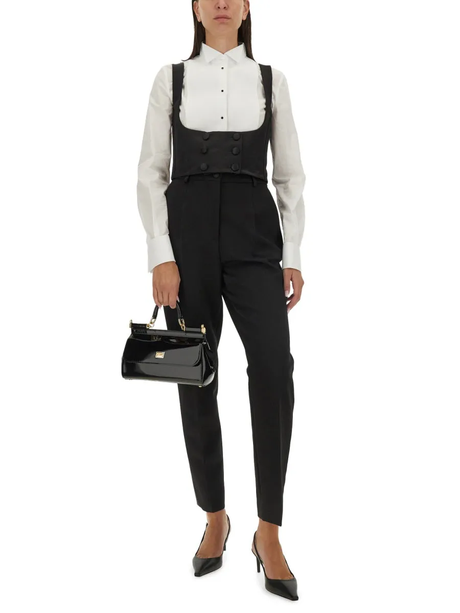 Double-Breasted Tuxedo Vest sold by Lord & Taylor product image thumbnail 4