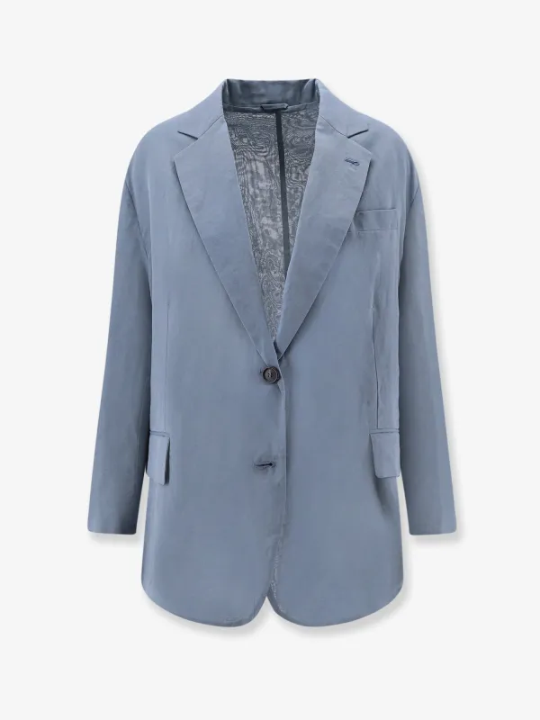 Deconstructed Cotton Blazer made by Brunello Cucinelli