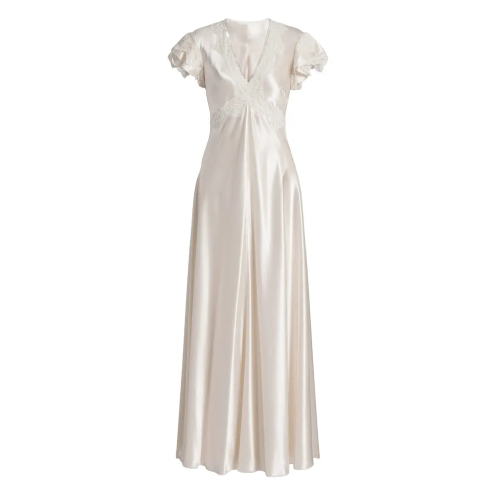 Dress with Lace Detail sold by Lord & Taylor